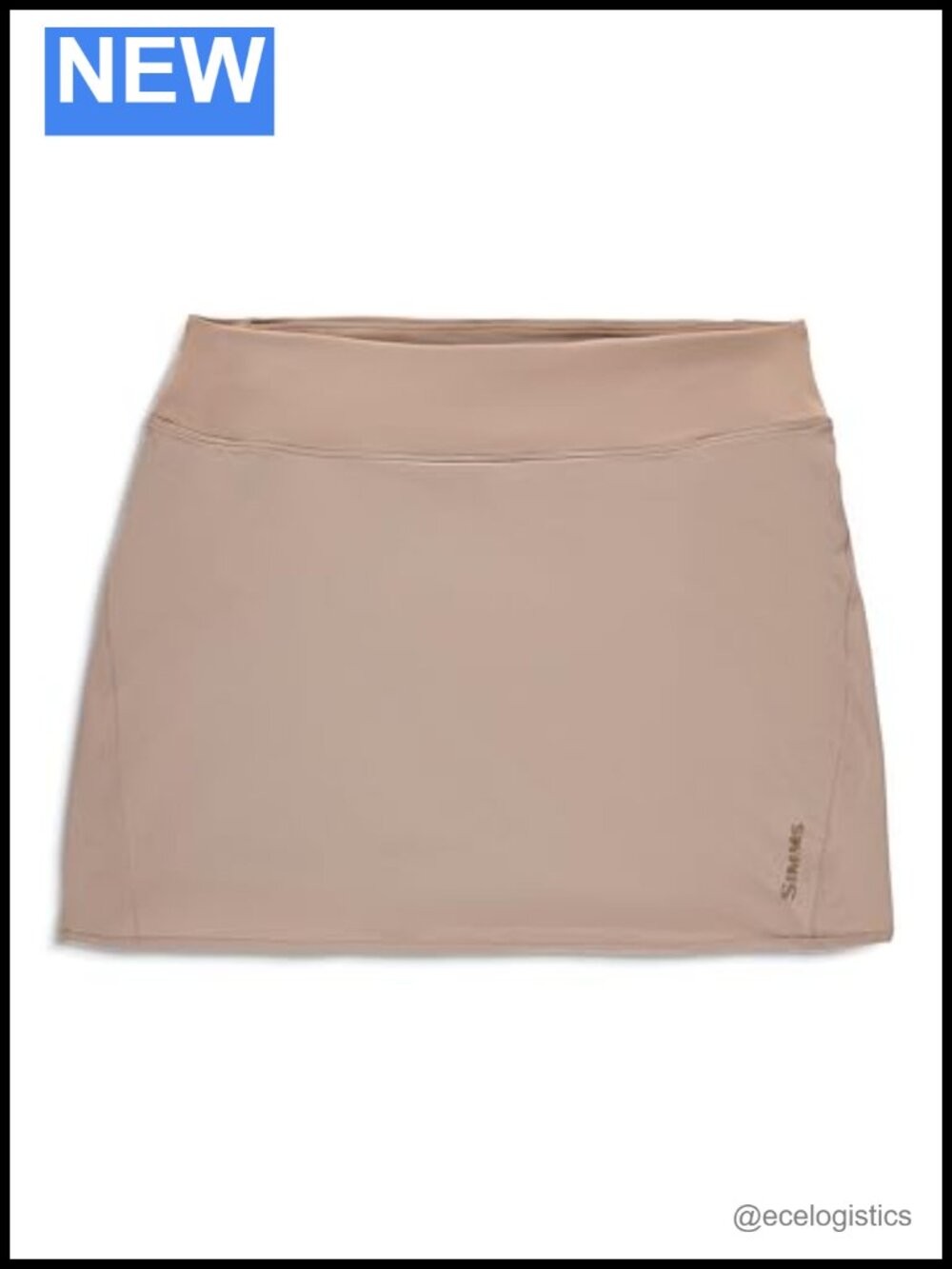 Women's High Rise Active Skort with Pockets Recycled Polyester